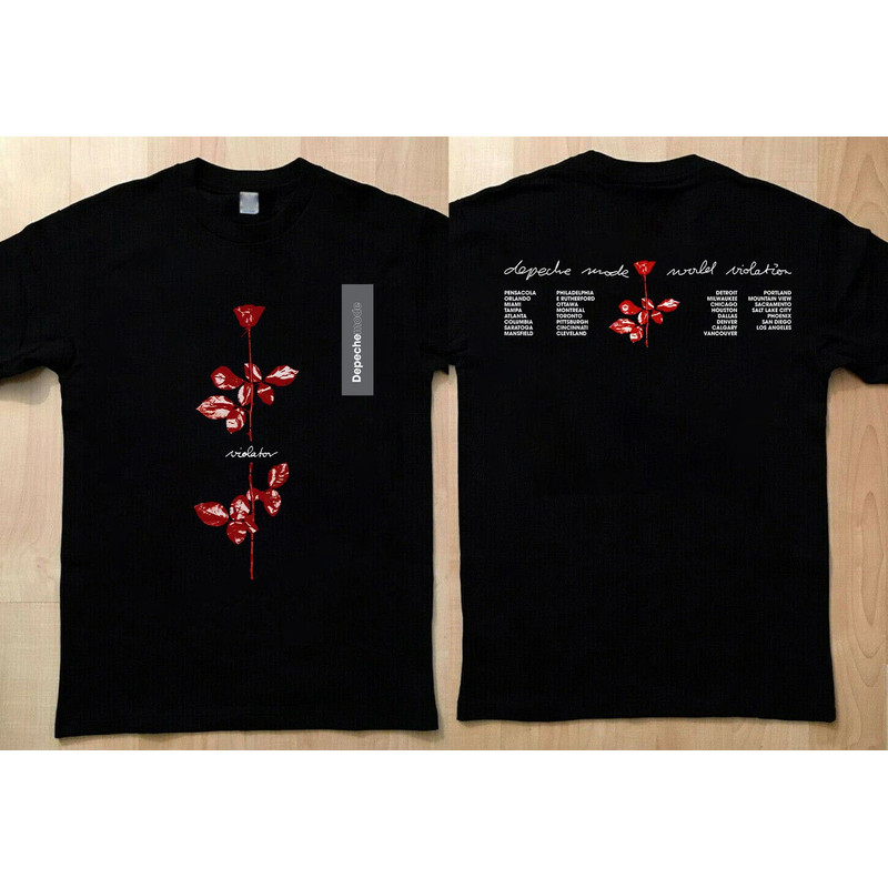 1990 DEPECHE MODE World Violator Concert Unisex T-Shirt, 90s Violator Tour Shirt, DM Band Concert Shirt, Great Gift For Fan, Gift for Dad.jpg