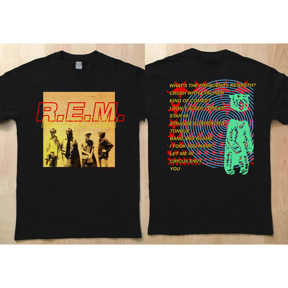 1994 R.E.M Monster Tour Graphic Unisex T-Shirt, 90s R.E.M Rock Band Concert shirt, REM Tour shirt, Monster Tour shirt, Rock Music Gift.jpg