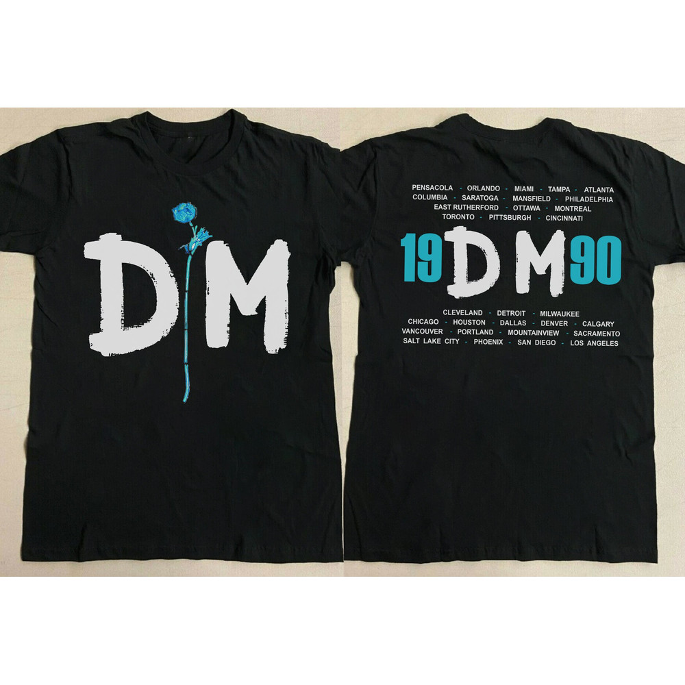 Depeche Mode Violator US Tour 1990 T-Shirt, Violatorrr US Tour Shirt, Depeche Mode Band Concert Shirt, Great Gift For Fans, Halloween Gift.jpg