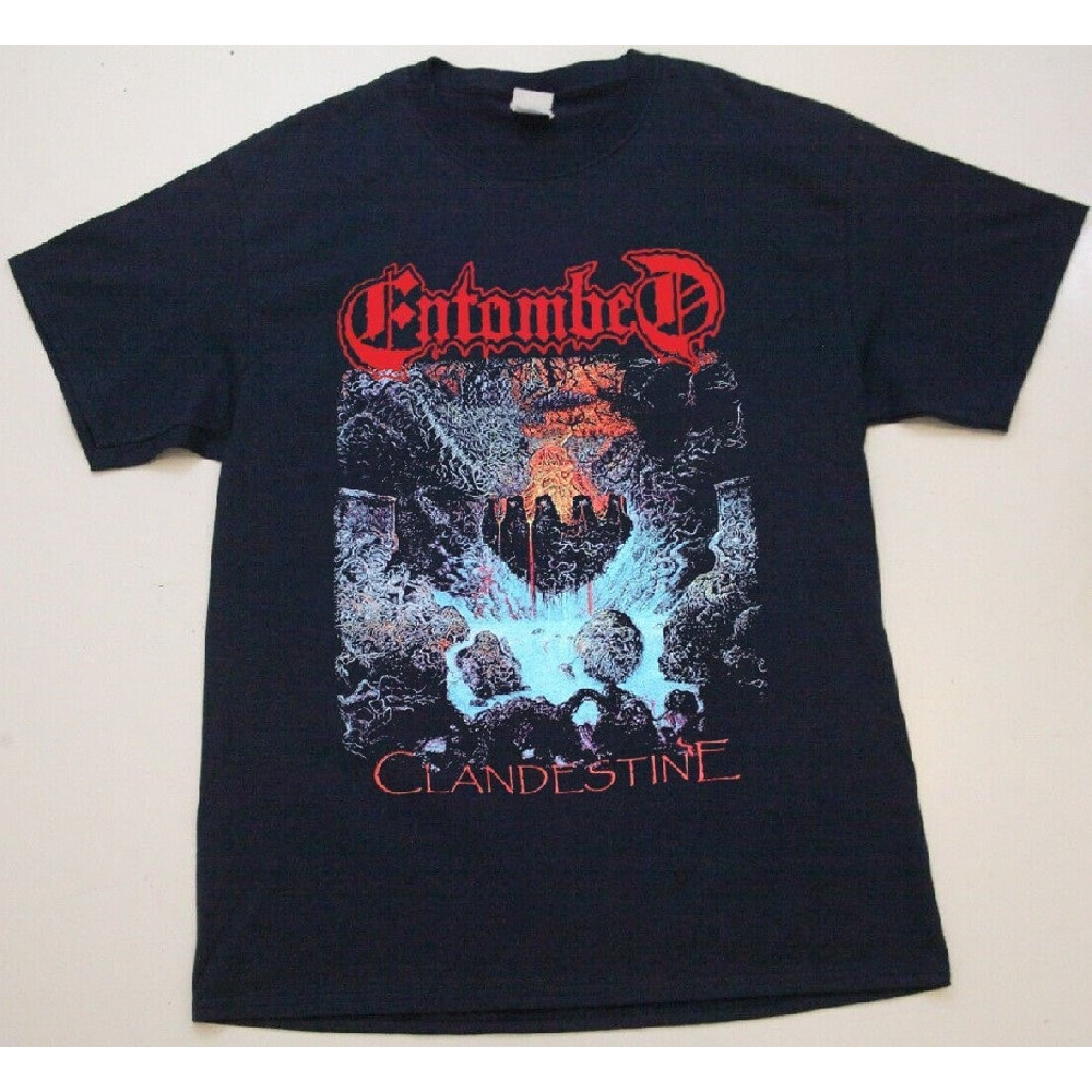 Entombed Clandestine T-shirt Fan Tee, Unisex T-shirt, Best Gift For Men Women.jpg