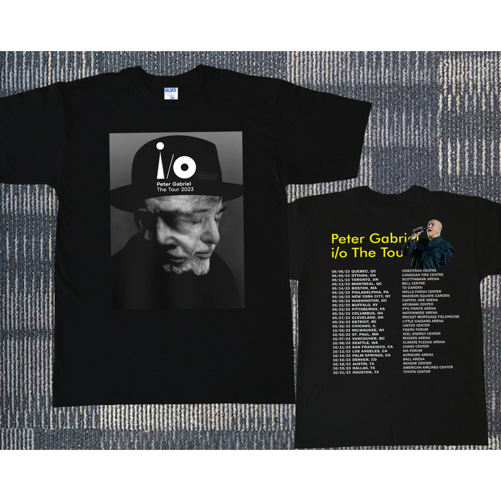 I O The Tour Peter Gabriel T-Shirt, Peter Gabriel Tour Dates 2023 shirt, Peter Gabriel Concert shirt, 2023 Tour Shirt, Gift for Christmas.jpg