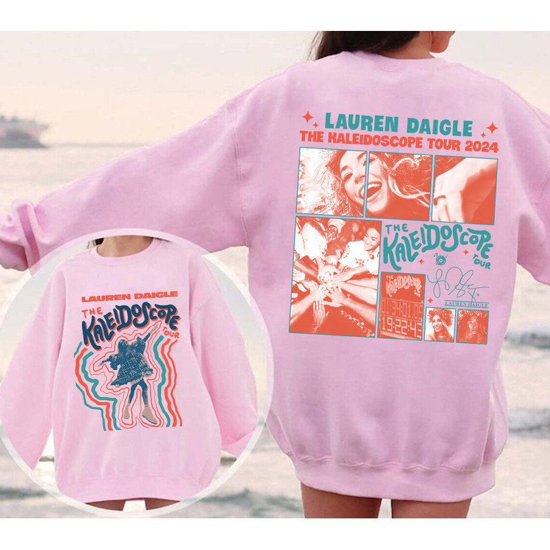 Lauren Daigle The Kaleidoscope Tour 2024 T-shirt Sweatshirt, Lauren Daigle Concert, Music Concert Gift, 2024 Tour Shirt, Thank God I Do 1.jpg