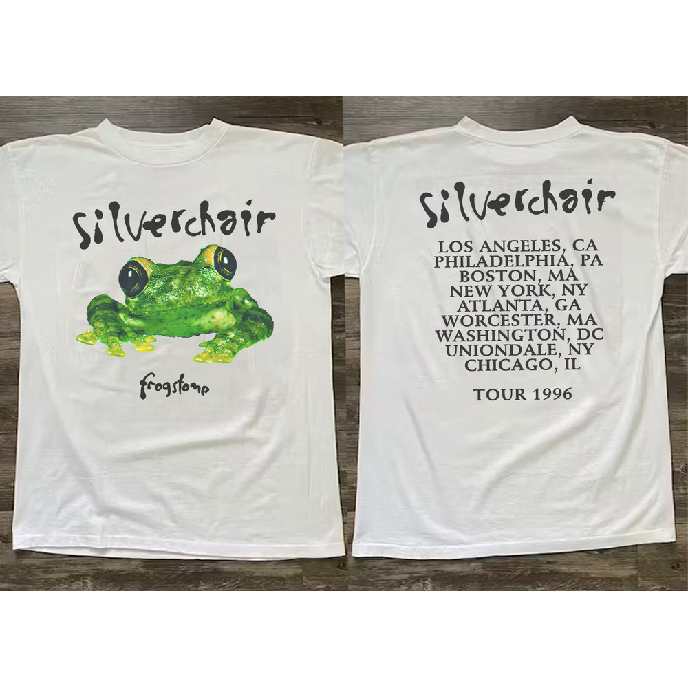 Silverchair Frogstomp Tour Concert 1996 Unisex T-Shirt, 90s Silverchair Rock Band Shirt, '96 Frogstomp Tour Shirt, Halloween gift, XMas Gift.jpg