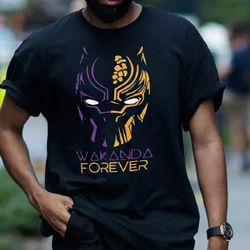 wakanda forever t-shirt, black panther t-shirt, movie t-shirt