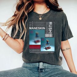 rush maneskin 2023 album trending unisex t-shirt, maneskin rush world tour 2023 shirt, vintage maneskin band music 2023,