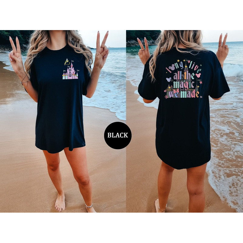 Long Live All The Magic We Made Comfort Colors Shirt, Magical Castle Shirt, Disney 1971 Shirt, Shirt, Tinkerbell Shirts, Disney Vacation tee.jpg