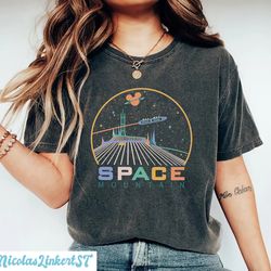 magic kingdom space mountain shirt, vintage space mountain comfort colors shirt, disney world shirt, disneyland shirt, w