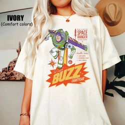 retro buzz lightyear comfort color shirt, buzz toy story tee, buzz lightyear space ranger shirt, disney toy story shirt,
