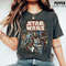 Retro Star Wars Poster Comfort Color Shirt, Galaxys Edge Shirt, Han Solo Princess Leia Yoda Chewbacca, Disneyworld Family Vacation Shirt.jpg