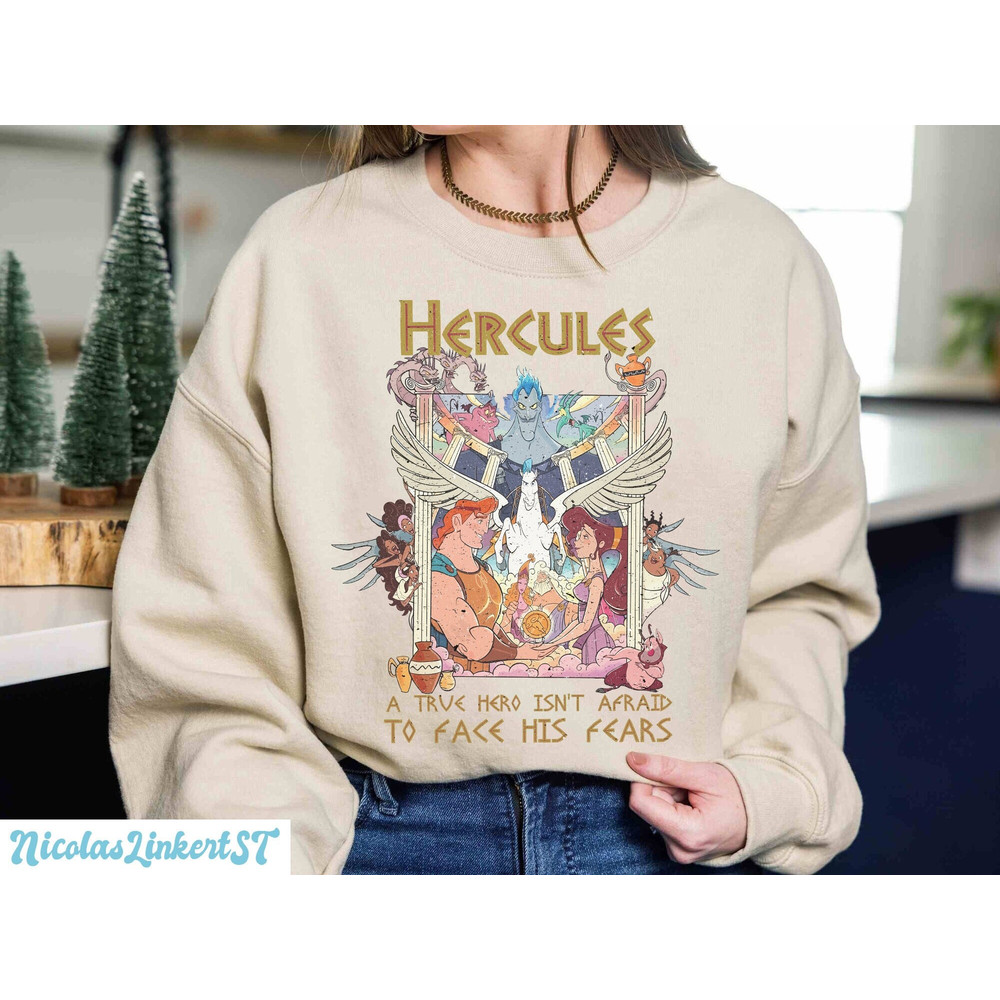 Vintage Hercules Sweatshirt, Disney Hercules 1977 hoodie, Hercules Megara Hades shirt, Disneyworld Shirt, Disney Family Shirts, HT-100704.jpg