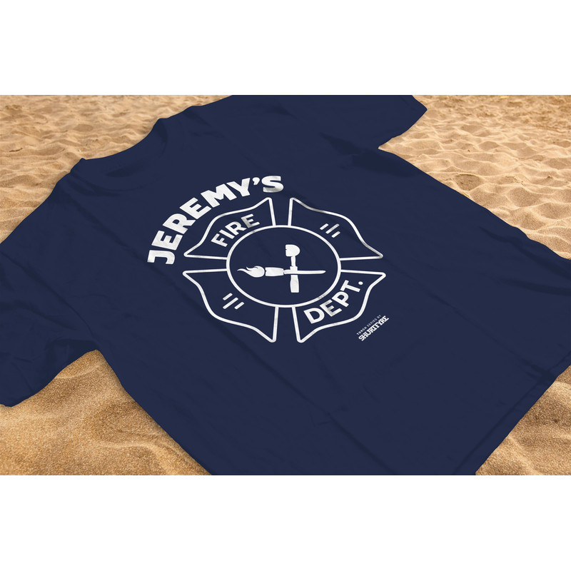 Survivor Shirt, Jeremy's Fire Dept. Tshirt, Reality TV Show T-shirt, Torch Series.jpg