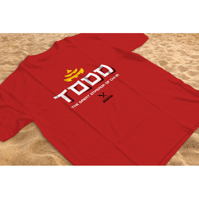 Survivor Shirt, Todd The Great Emperor of China Tshirt, Reality TV Show T-shirt, Torch Series 1.jpg
