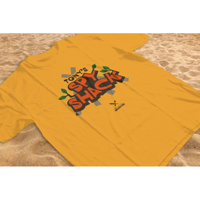 Survivor Shirt, Tony's Spy Shack Tshirt, Reality TV Show T-shirt, Torch Series.jpg