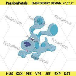 cute blues clues machine embroidery designs, blues clues character embroidery downloads design, blues clues embroidery