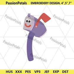 mailbox blues clues machine embroidery download, blues clues character embroidery, blues clues you cartoon embroidery