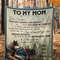 Mom Blanket, Mother's Day Gift For Mom, To My Mom, Your Love, Patience, And Kindness Has Guide Me Wolf Fleece Blanket 1.jpg