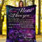 Mother Blanket To My Mom I Love You For All The Times You Picked Purple Fleece Blanket, Gift From Daughter 1.jpg