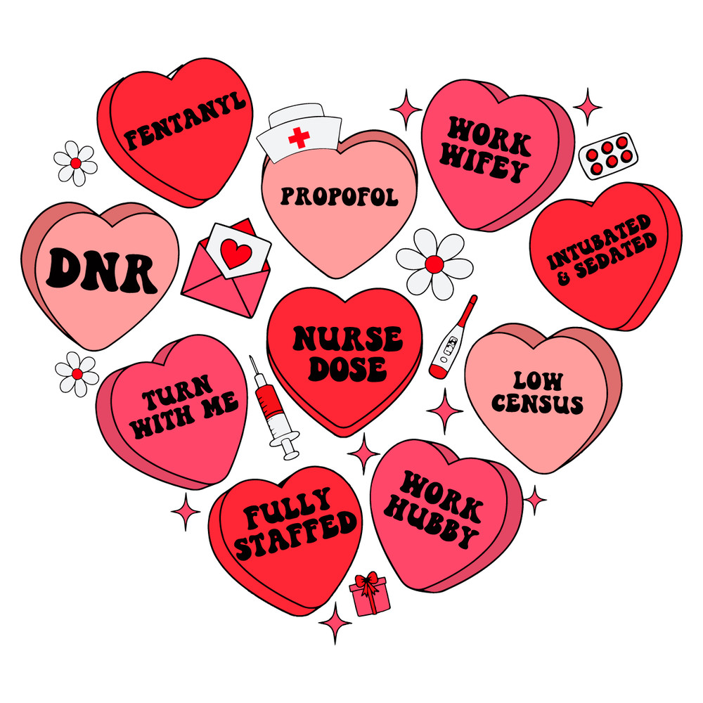 Heart Valentines Day Nurse Dose SVG.png