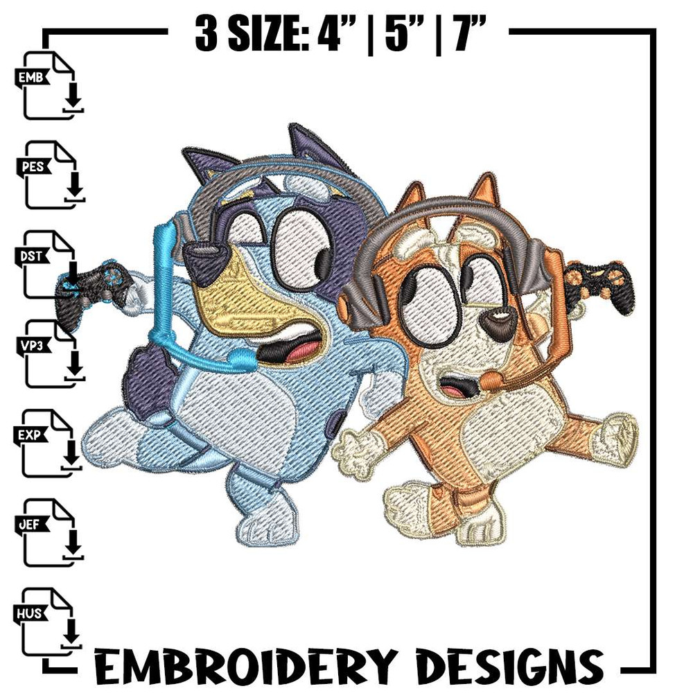 embr00a4 bluey bingo headphones embroidery bluey embroidery embroidery file cartoon shirt cartoon design digital download.jpg