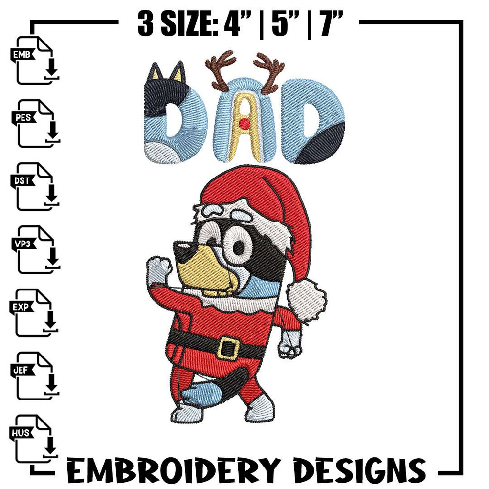 embr00a123 bandit dad embroidery design bluey embroidery embroidery file chrismas embroidery anime shirt digital download.jpg