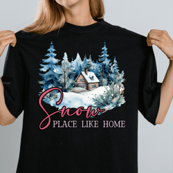PNG Snow Place Like Home - Cricut | Digital Download | Winter
