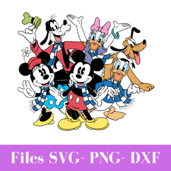 Mouse and Friends svg, Mickey And Friends, Mouse Svg, Mouse and Friends Png, Friends Svg, Cricut File