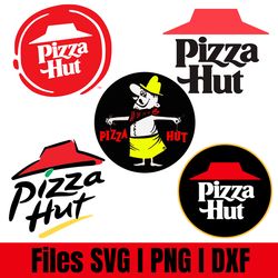 Pizza Hut Logo PNG .SVG .DXF Files I Digital Product I New Pizza Hut Logo Png I Pizza Hut Logo Png Transparent