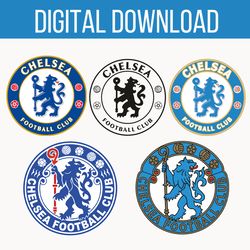 Chelsea Logo I SVG .PNG Files I Digital Product I Svg Chelsea Logo Png I Chelsea Lion Svg I Chelsea Logo Png Download