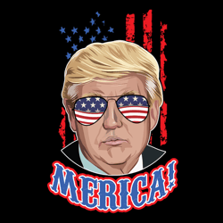 trump merica svg, merica svg, trump svg, donald trump svg, trump sunglasses, 4th of july, american flag svg, patriotic