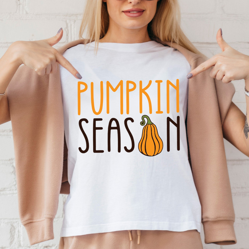 Pumpkin Season Png Fall Png Fall Pumpkin Sublimation Shirt Png Pumpkin Png Thanksgiving Png Autumn 1