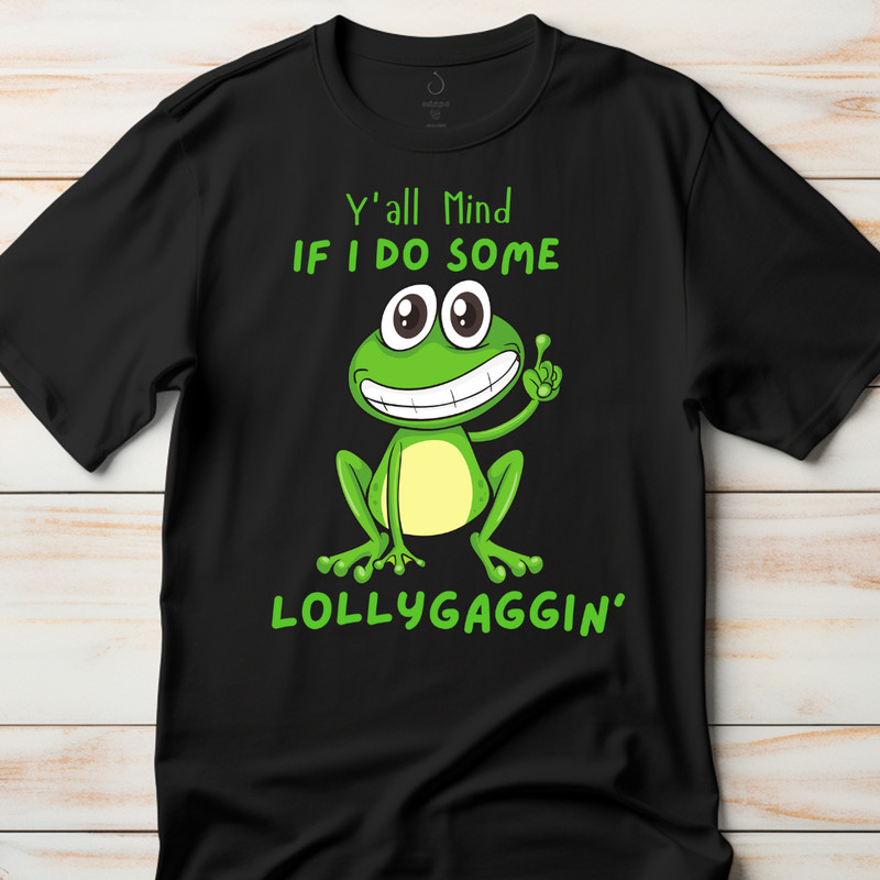 Yall Mind If I Do Some Lollygaggin Funny Frog And Toad Digital Clipart File Comes In Green And Whit 2