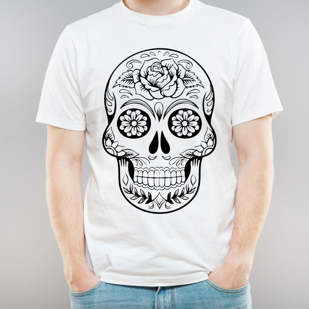 Sugar Skull Svg Png Cut File Day Of The Dead Svg Skull Svg Cricut Silhouette Crafting Digital Downl 3