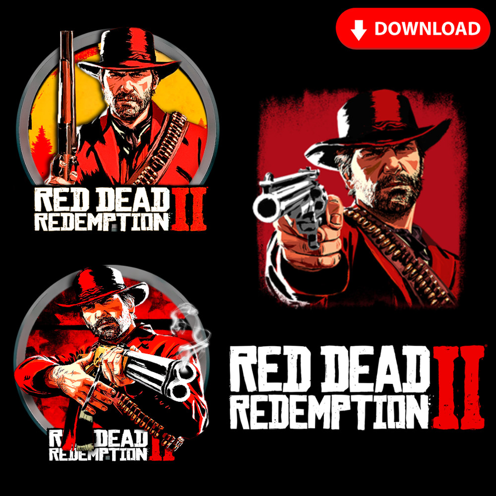 Red Dead Redemtion 2 SVG L Red Dead Redemtion 2 Arts L Red Dead Redemtion Prints L Red Dead Redemti 0