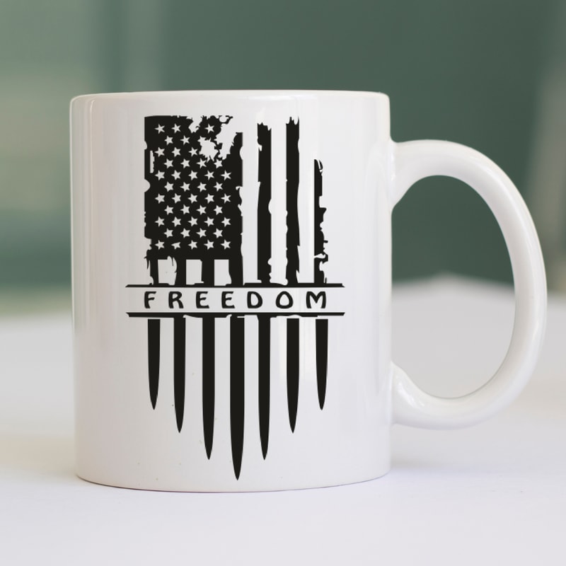 Freedom American Flag Png American Flag Freedom PNG Patriotic USA Waving Flag Commercial Use 1