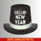 New Years Hat Png New Years Design Clipart Hello New Years Eve Png 2025 Sublimation Holiday Png 0