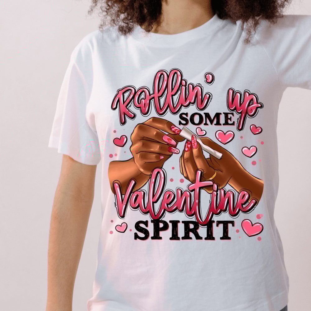 Retro Rolling Up Some Valentine Spirit PNG Sublimation Valentines Day PNG Funny Valentine Sublimati 2