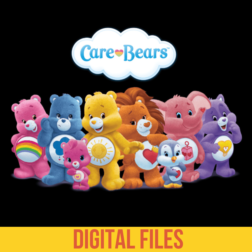 Care Bears Png File Care Bears Care Bears Cute Clipart Care Bear Png Designs Care Bears Sublimation 0