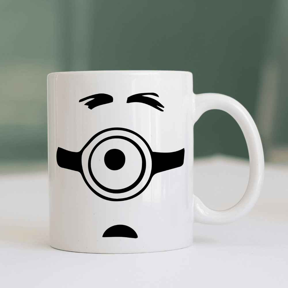 Minion Face Svg BundleMinion SVGfunny Minion Faceminion Cut File For CircuitMinion EyesFiles For Si 2