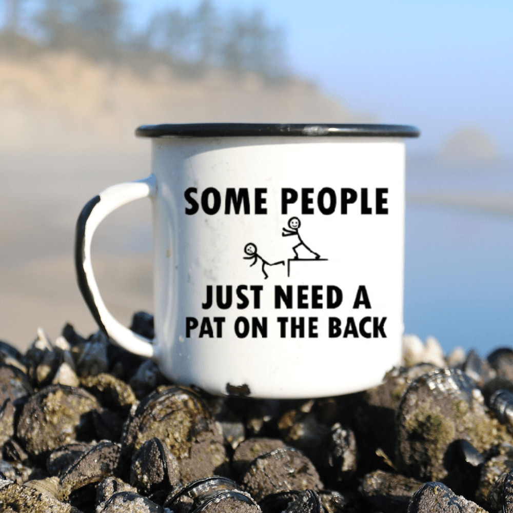 Some People Just Need A Pat On The Back Svg Stickman Funny Quotes Png Stickman Funny Shirt Design L 3