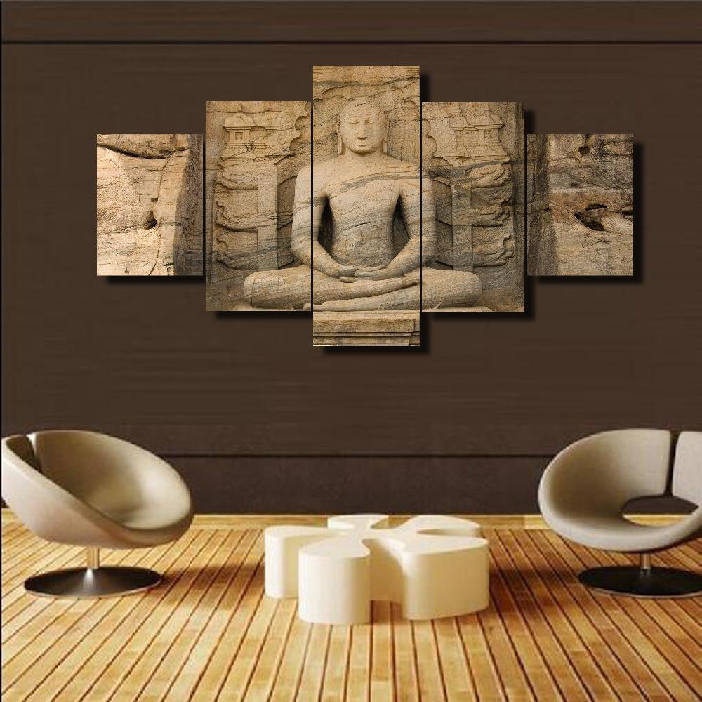 Buddha Carved From Stone Religion.jpg