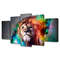 Rainbow Lion 7 Abstract Animal.jpg