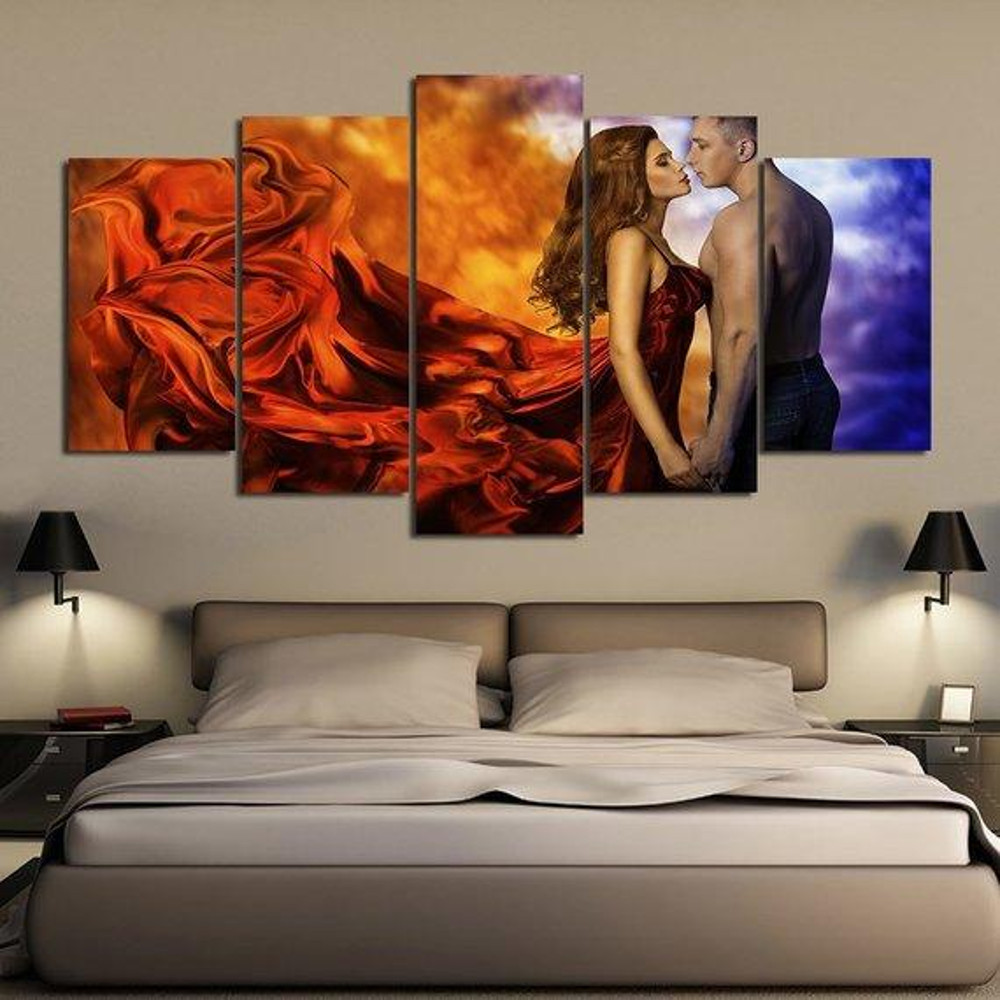 Romantic Couple Sexy Kissing Abstract.jpg