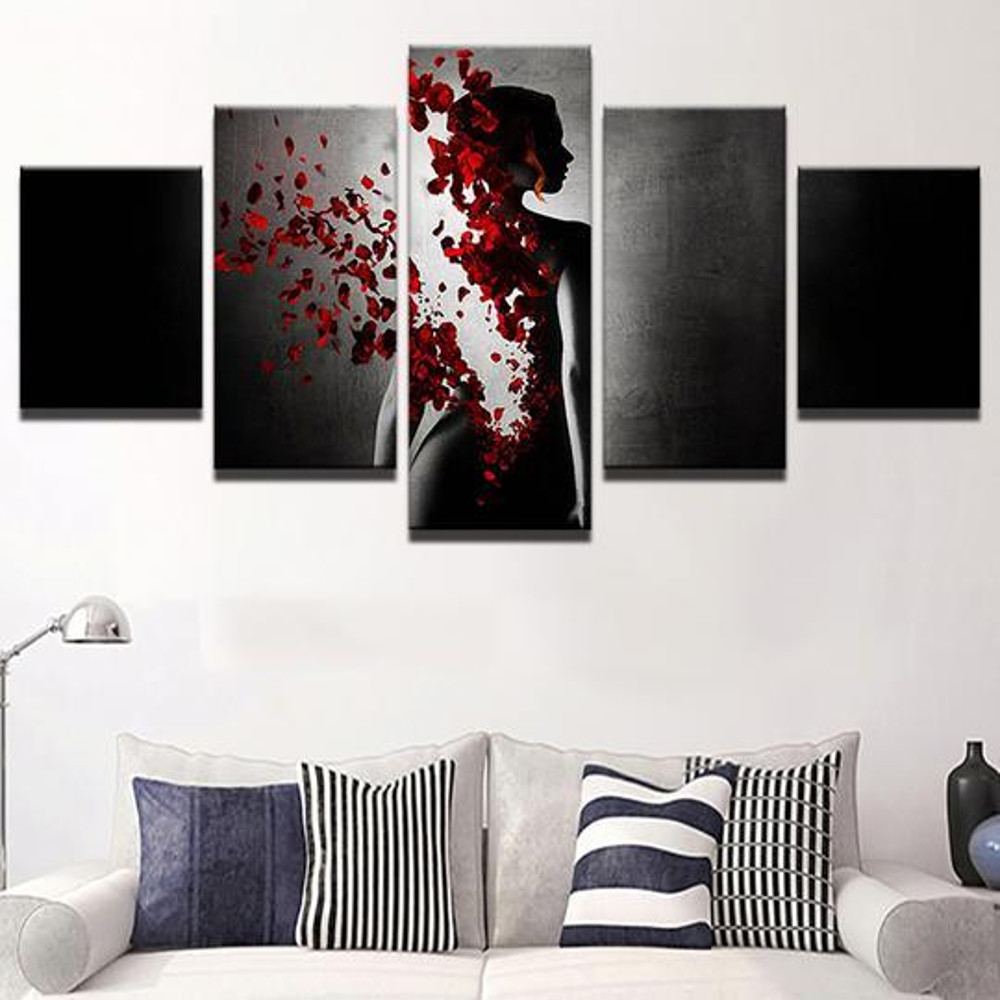 Rose Petal Girl Silhouette Abstract.jpg