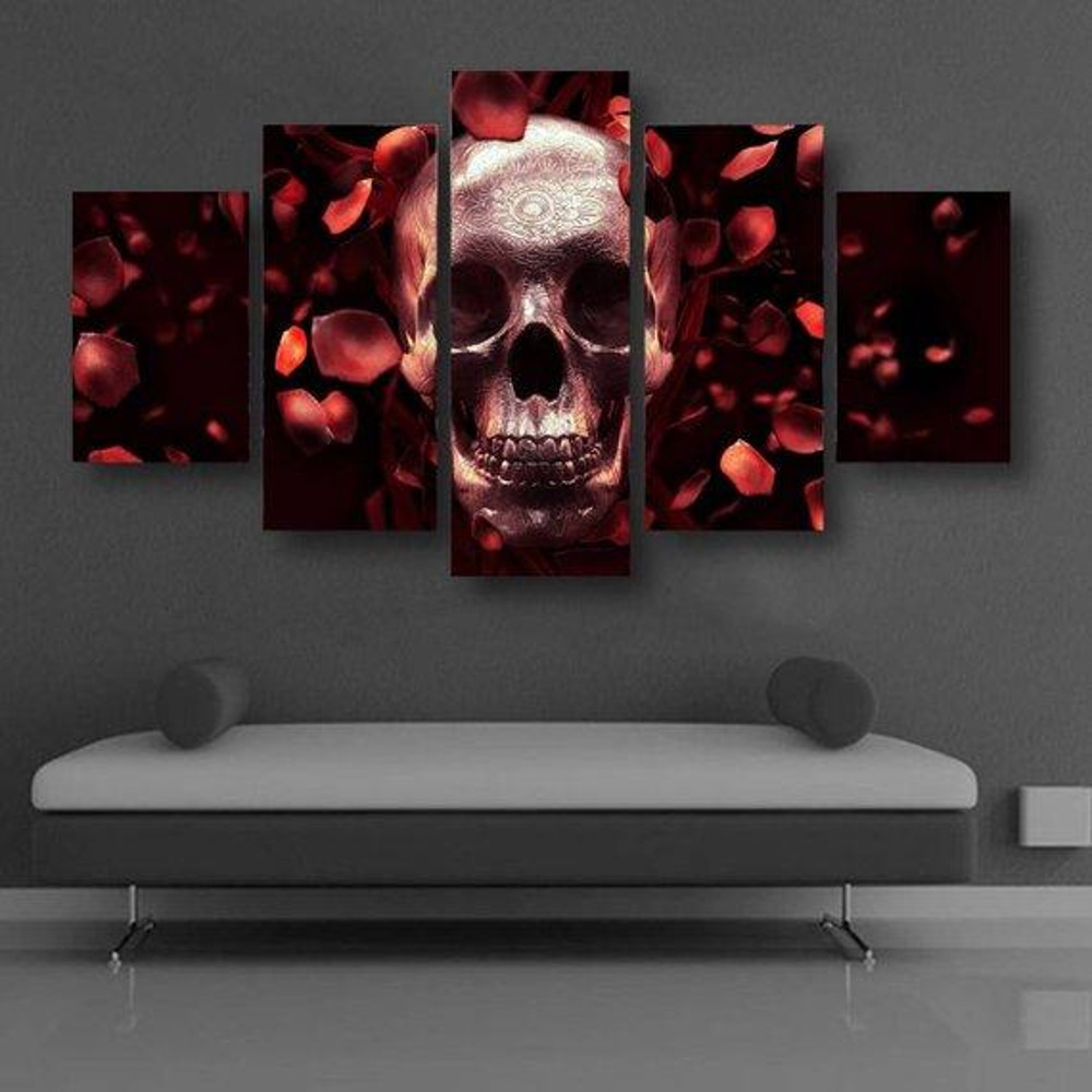 Skull Rose Petals Abstract.jpg