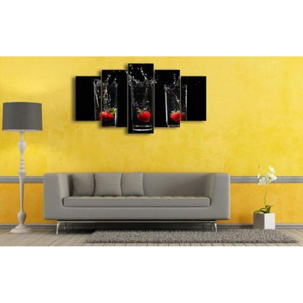 Strawberry In Glass Abstract.jpg