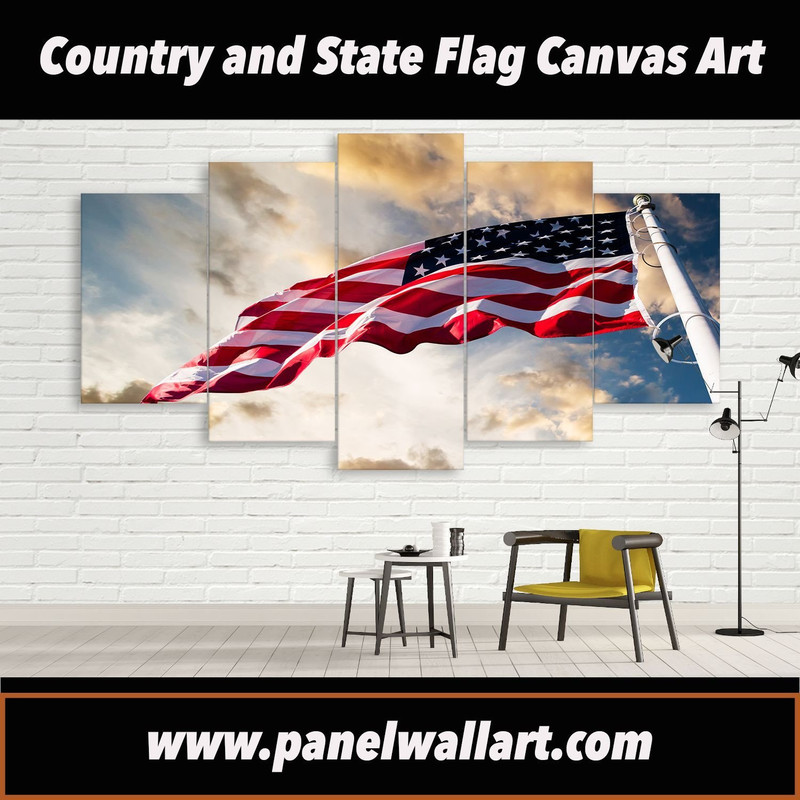 Usa Country Flag In The Sky Abstract.jpg