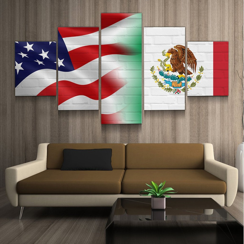 Usa Mexico Flag Abstract.jpg