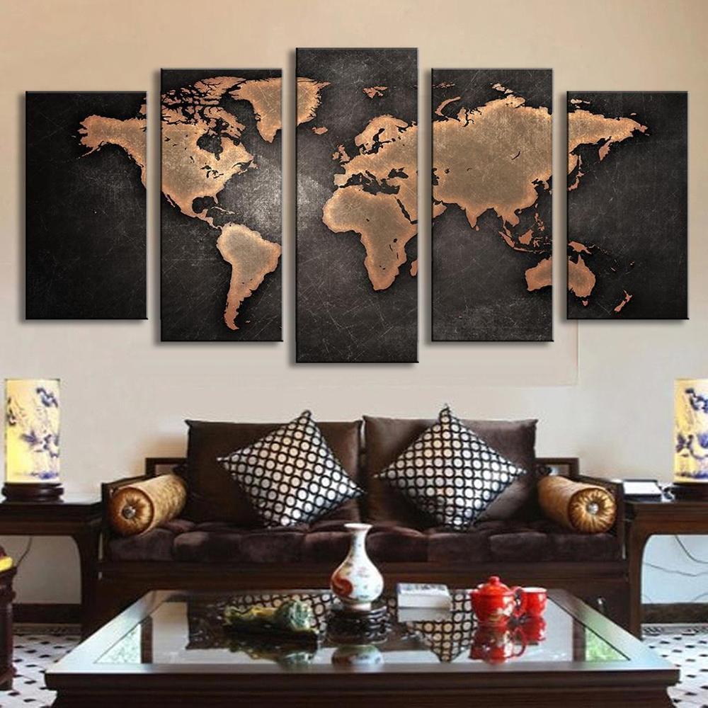 Vintage World Map Rustic Abstract.jpg