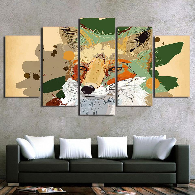 Watercolor Wolf Abstract Animal.jpg