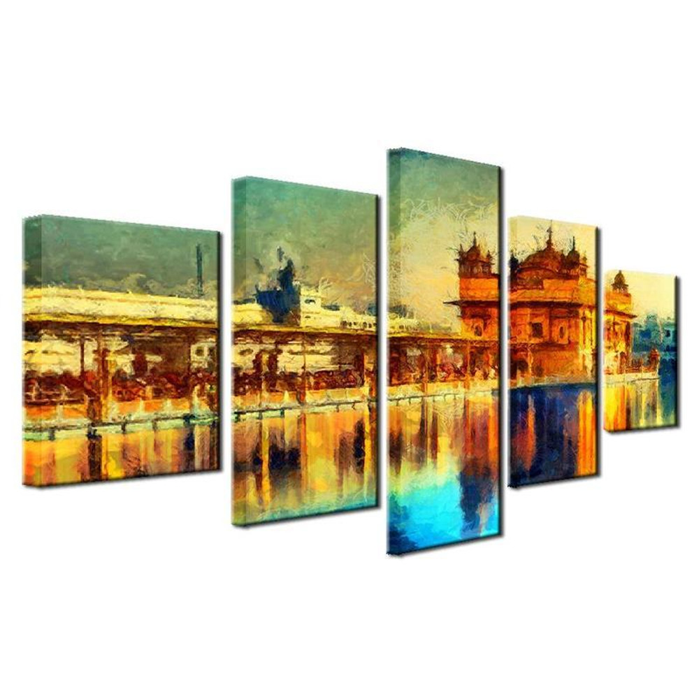 Beautiful Golden Temple 01 Abstract Art.jpg